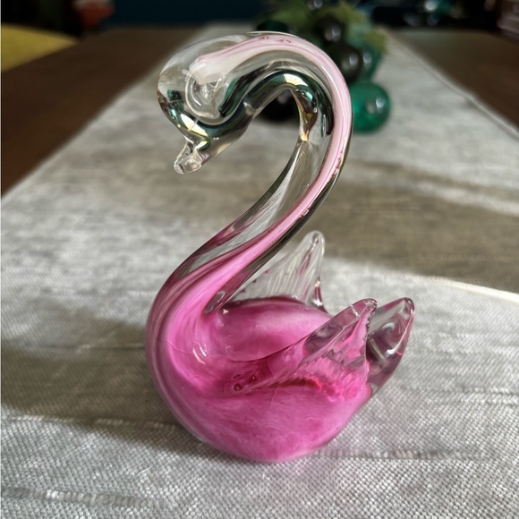 Small glass Swan - Picture 3 of 4